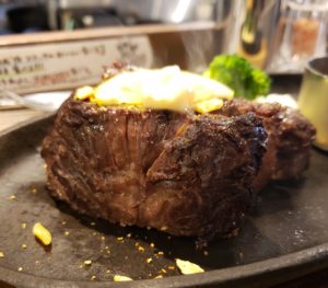 【神田】ステーキのＢ 熟成ステーキ(ハラミ)を実食!!テイクアウトあり!!